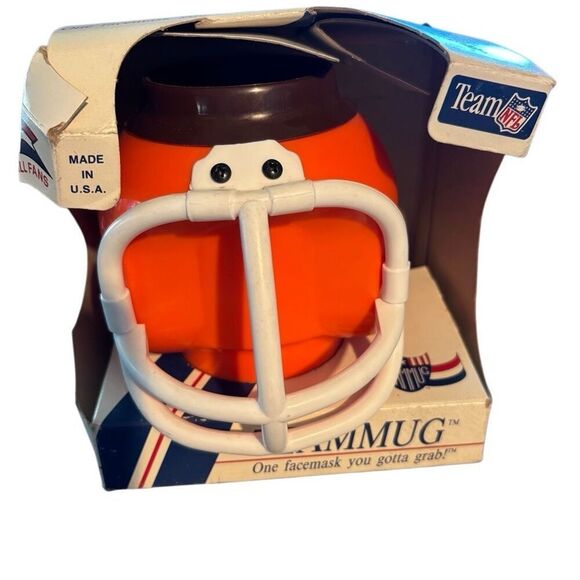 Cleveland Browns TeamMug 1992 Helmet Drinking Mug In Original Box - Picture 1 of 15